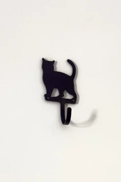 Perchero De Metal Diseño Gato