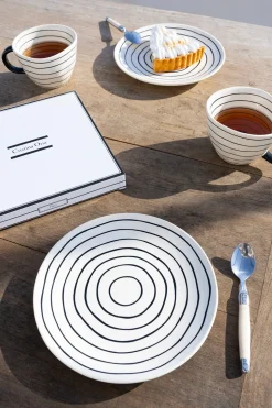 Plato Artesano Rayas Co