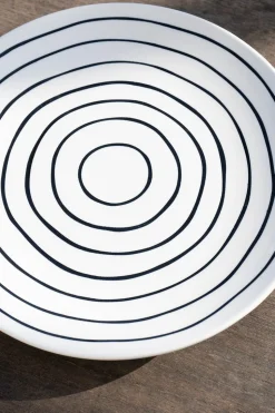Plato Artesano Rayas Co