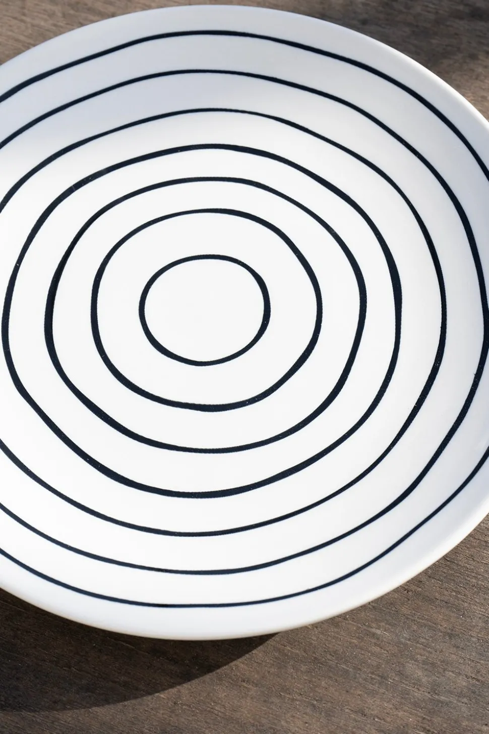 Plato Artesano Rayas Co