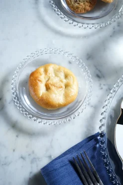 Plato De Pan Cristal Bolitas