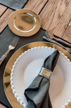 Plato De Pan Plateado