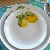 Plato De Postre De Melamina Limones