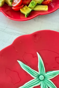 Plato De Postre Diseño Tomate