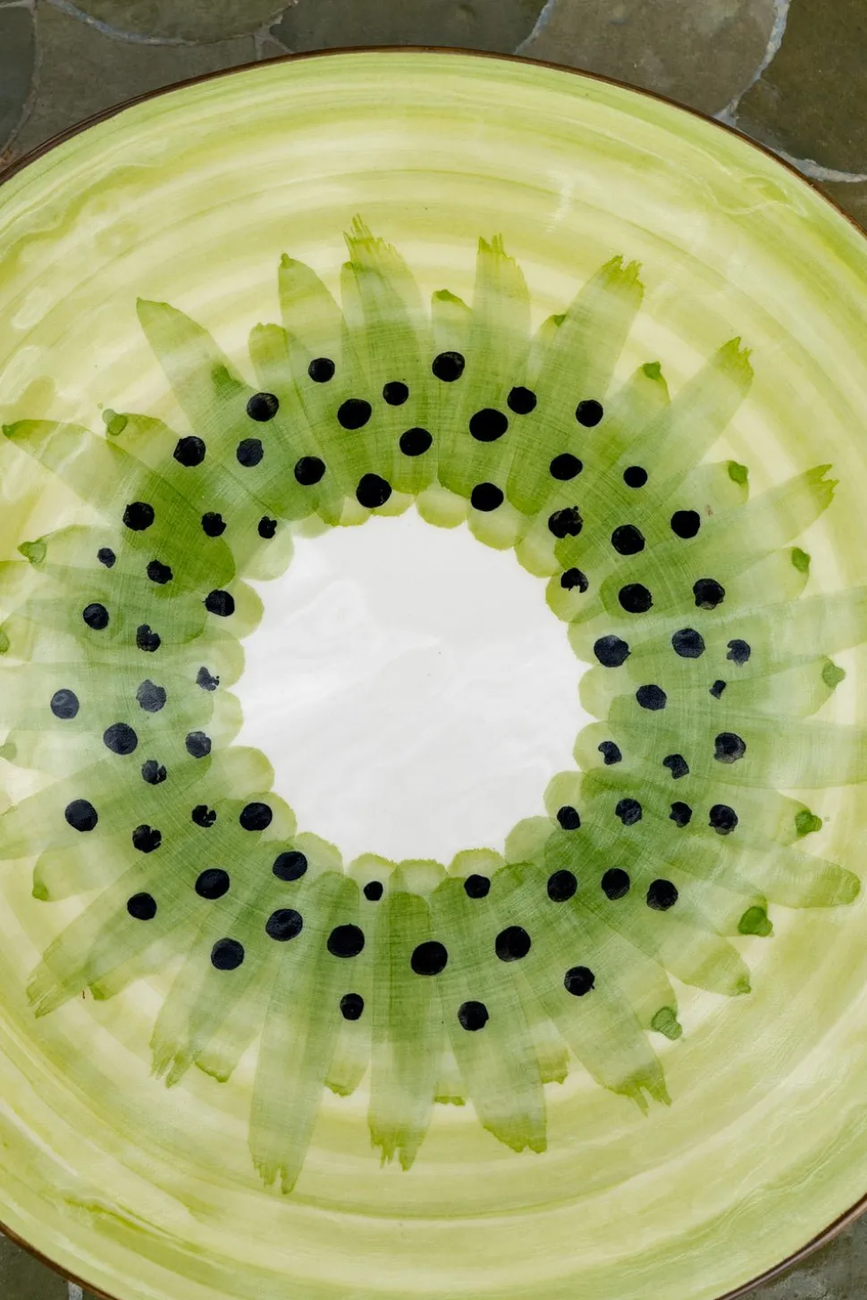 Plato De Postre Kiwi