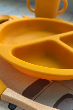 Plato De Silicona Diseño Jirafa