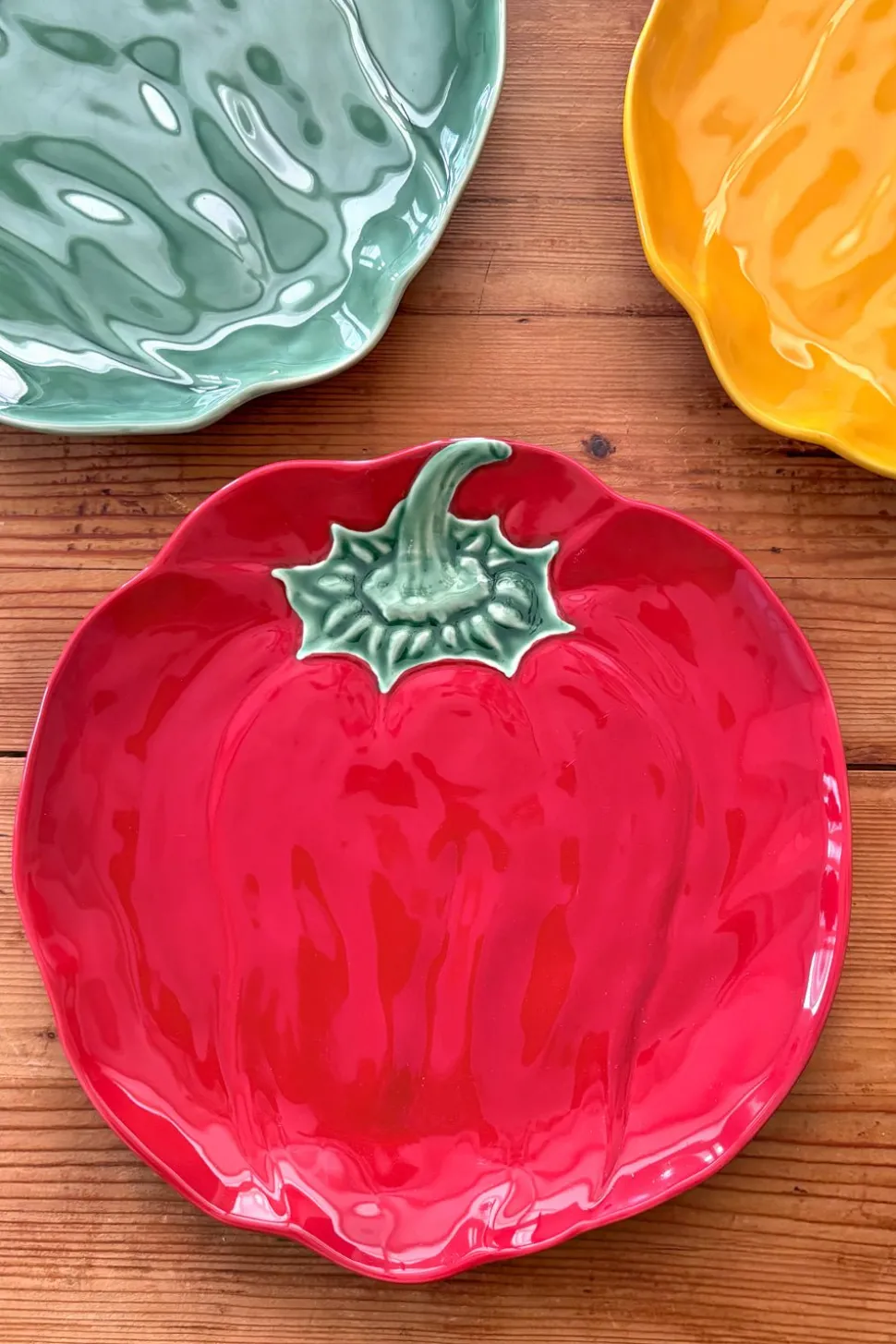 Plato Diseño Pimiento Grande