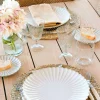 Plato Llano Blanca Flor Co