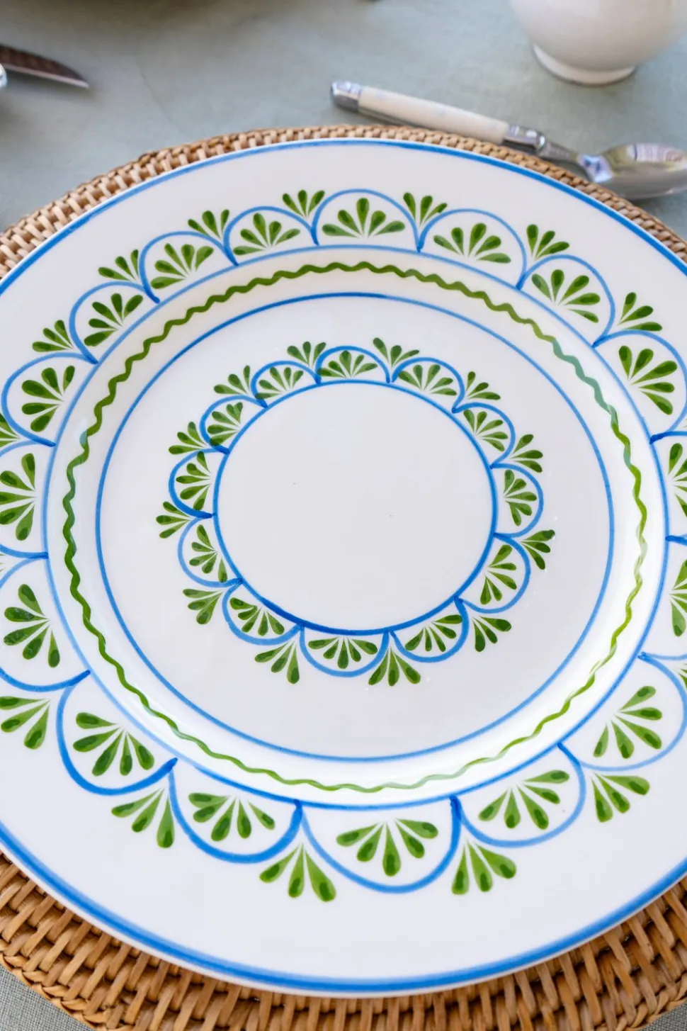Plato Llano Con Diseño Sintra