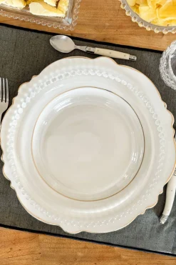 Plato Llano Cristal Bolitas