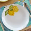 Plato Llano De Melamina Limones