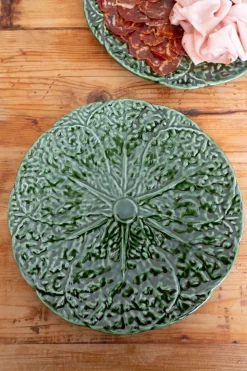 Plato Llano Flor De Col