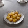 Plato Postre Blanco Y Gris Cristina Oria