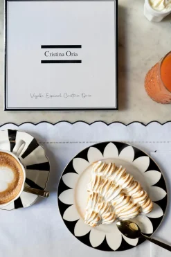 Plato Postre Ondas Cristina Oria