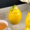 Recipiente Con Tapa Diseño Limón