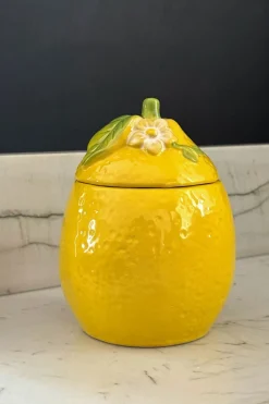 Recipiente Con Tapa Diseño Limón