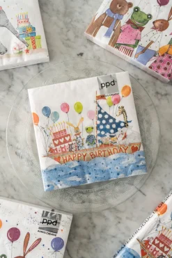Servilletas Barco Happy Birthday Grandes