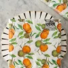 Servilletas Con Diseño De Naranjas Grandes