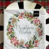 Servilletas Corona Christmas Wishes Grandes