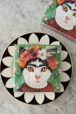 Servilletas Gato Frida Pequeñas