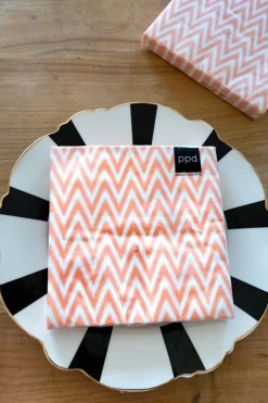 Servilletas Ikat Naranjas Grandes