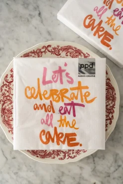 Servilletas Let´S Celebrate And Eat All The Cake Grandes