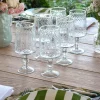 Set 6 Copas Cristal Tallado