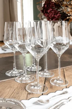 Set 6 Copas Vino Alargadas Cristalería Sommelier