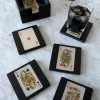 Set 6 Posavasos Con Diseño De Cartas