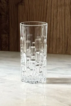 Set 6 Vasos Altos Diseño Glacial