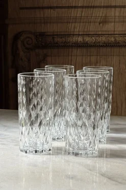 Set 6 Vasos Altos Diseño Lumiére