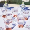 Set 6 Vasos Coral Texturizados Cristina Oria