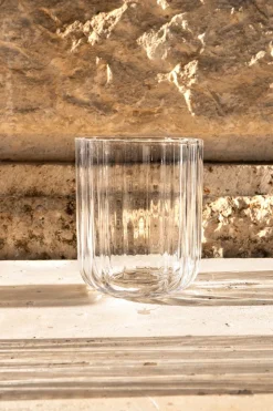 Set 12 Vasos Cristal Ondas