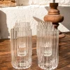Set 6 Vasos Cristal Ondas Grandes