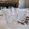 Set 6 Vasos Cristal Pequeños Espiga