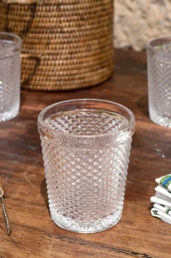 Set 6 Vasos Cristal Transparente Picos
