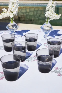 Set 6 Vasos Grises Texturizados Cristina Oria
