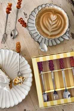 Set Cucharas Y Tenedores Diseño Dulces