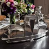 Set De 3 Piezas Para El Té De Plata Co
