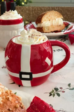 Set De Dos Tazas Con Diseño De Papá Noel
