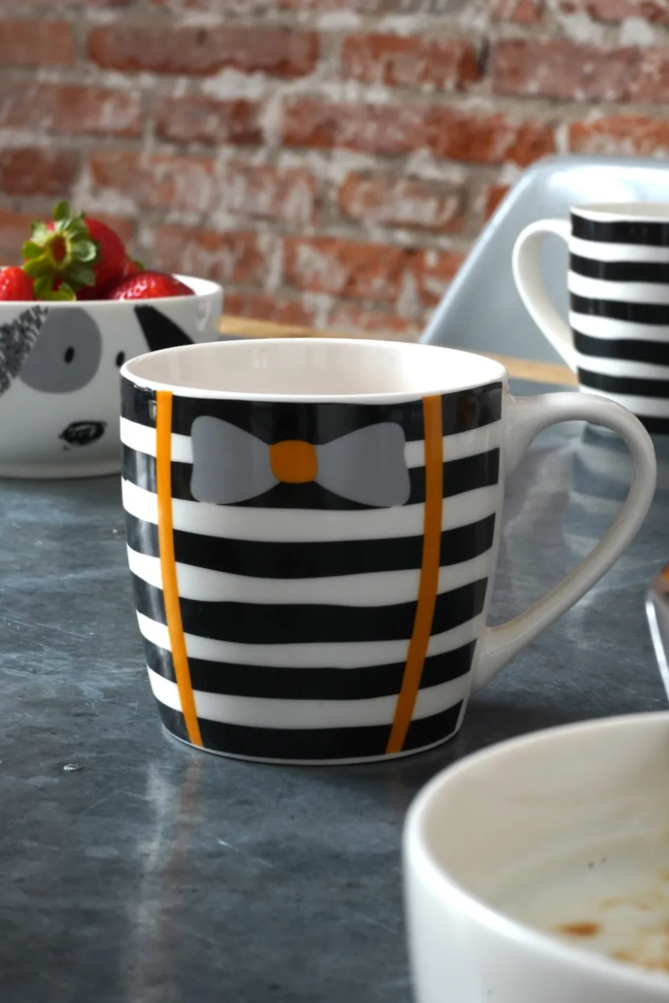 Set de Taza & Cuenco Kids con Diseño de Perrito