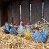 Set Figuras Decorativas Gallinas Pequeñas