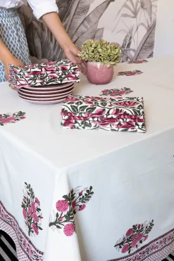 Set Mantel Grande & 12 Servilletas