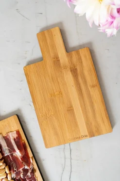 Tabla Co Con Mango De Madera De Bambú