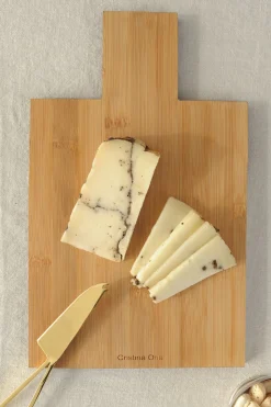 Tabla Co Con Mango De Madera De Bambú