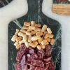 Tabla De Mármol Verde Con Mango