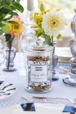 Tarro De Cookies Personalizado Especial Bodas