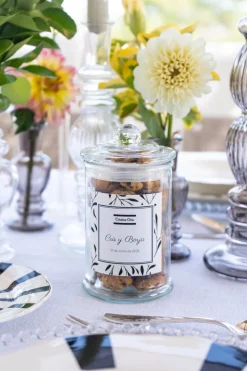 Tarro De Cookies Personalizado Especial Bodas