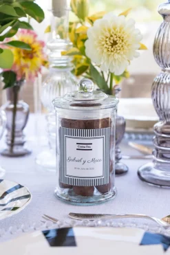 Tarro De Trufas Personalizado Especial Bodas