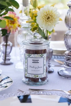Tarro De Trufas Personalizado Especial Bodas